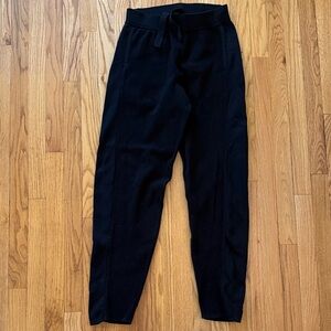 Rapha sz S Tech Pants Cycling Trousers Transfer Men's Black Knit Jogger VGUC